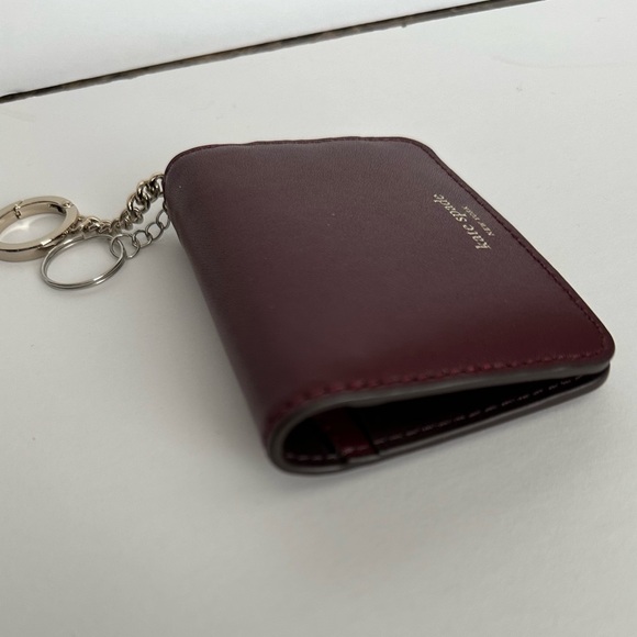Kate spade wallet key holder plum/prune/wine color - Picture 5 of 8